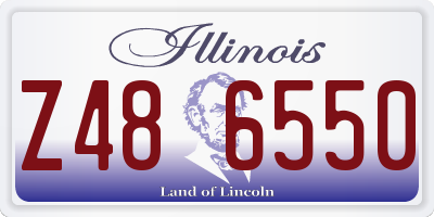 IL license plate Z486550
