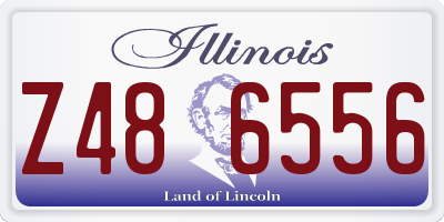 IL license plate Z486556