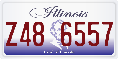 IL license plate Z486557