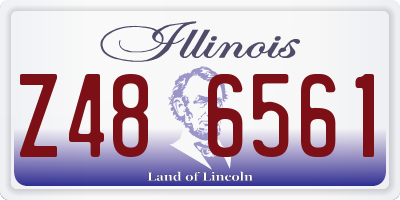 IL license plate Z486561