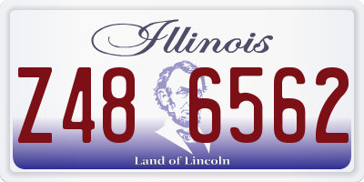 IL license plate Z486562