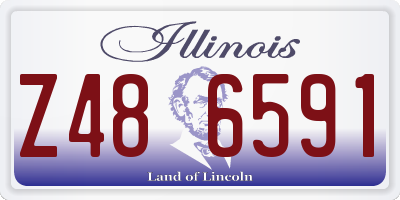IL license plate Z486591