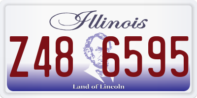 IL license plate Z486595