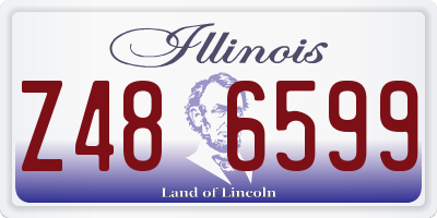 IL license plate Z486599