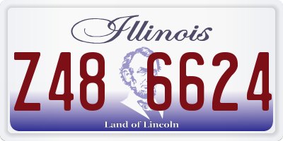 IL license plate Z486624
