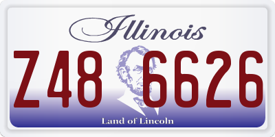 IL license plate Z486626