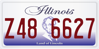 IL license plate Z486627