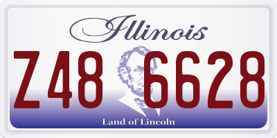 IL license plate Z486628