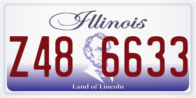 IL license plate Z486633