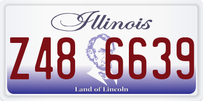 IL license plate Z486639
