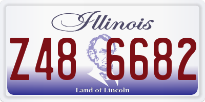 IL license plate Z486682