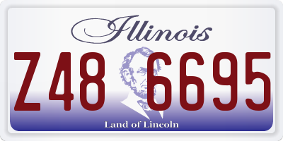 IL license plate Z486695