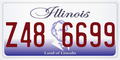 IL license plate Z486699