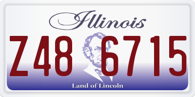 IL license plate Z486715
