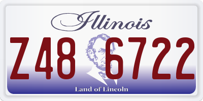 IL license plate Z486722