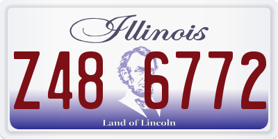 IL license plate Z486772