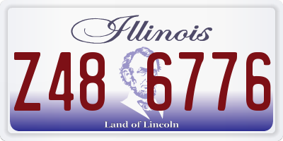 IL license plate Z486776