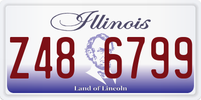 IL license plate Z486799