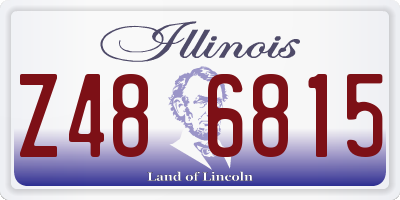 IL license plate Z486815