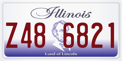 IL license plate Z486821
