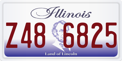 IL license plate Z486825
