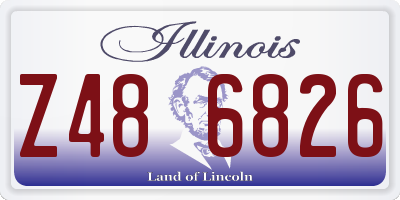 IL license plate Z486826