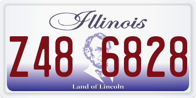 IL license plate Z486828