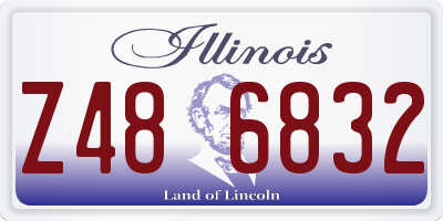 IL license plate Z486832
