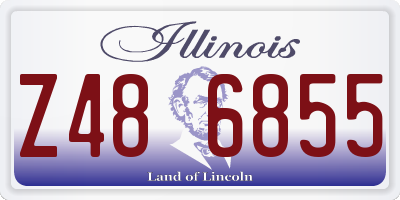 IL license plate Z486855