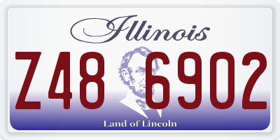 IL license plate Z486902