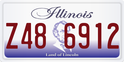 IL license plate Z486912
