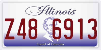 IL license plate Z486913