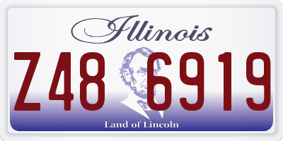 IL license plate Z486919