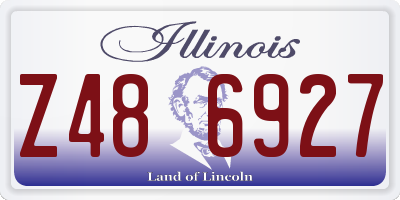 IL license plate Z486927