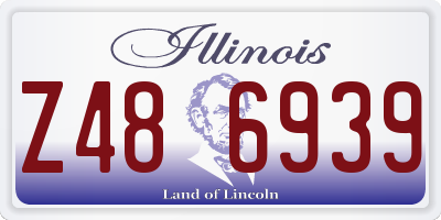 IL license plate Z486939