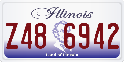 IL license plate Z486942