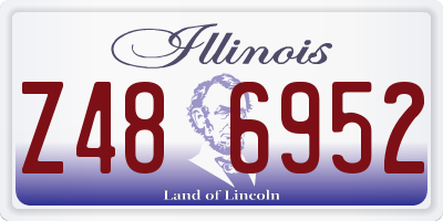 IL license plate Z486952