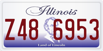 IL license plate Z486953