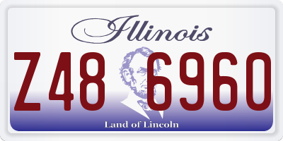IL license plate Z486960