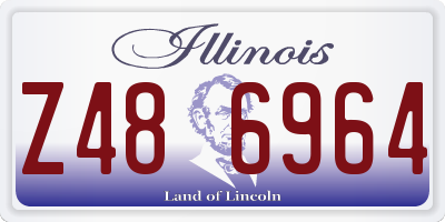 IL license plate Z486964