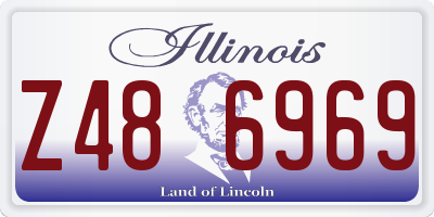 IL license plate Z486969