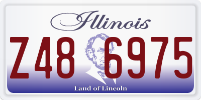 IL license plate Z486975