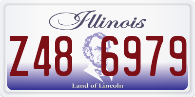 IL license plate Z486979
