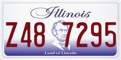 IL license plate Z487295