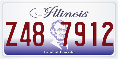 IL license plate Z487912