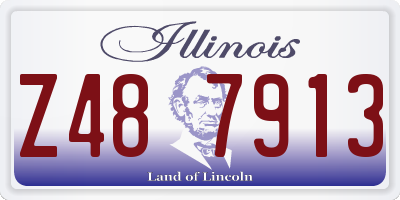 IL license plate Z487913