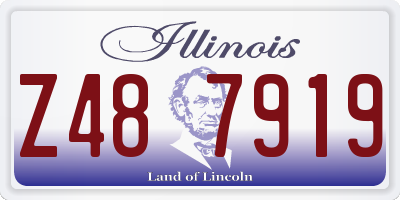 IL license plate Z487919