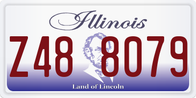 IL license plate Z488079