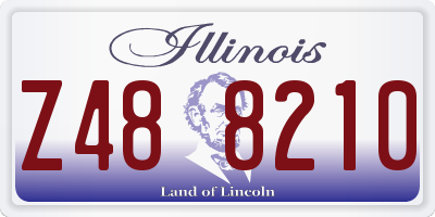 IL license plate Z488210