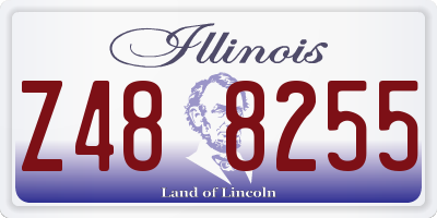IL license plate Z488255